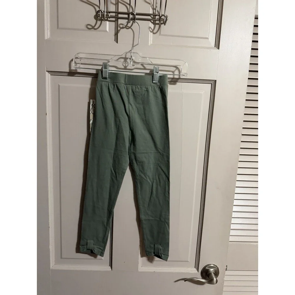 Girls Matching Sweatshirt & Leggings Set NWT Size Medium Green Adera Clothes